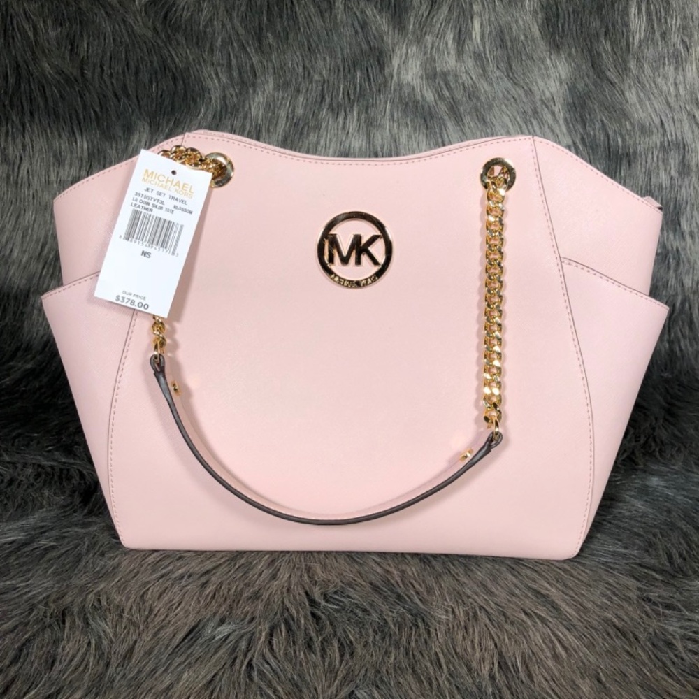 Michael Kors Jet Set Travel Chain Shoulder Tote